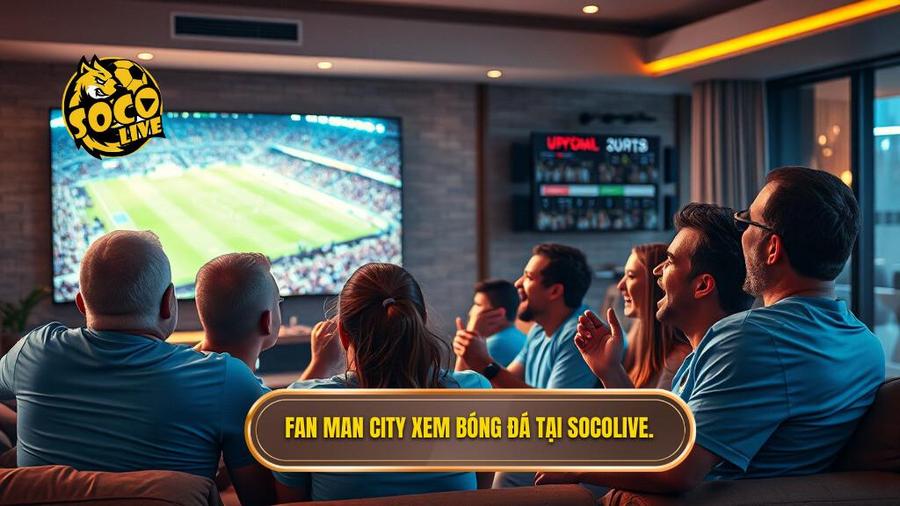 Socolive xem Man City đá hôm nay: Trải nghiệm bóng đá đỉnh cao không giới hạn 1 Tại sao fan Man City luôn chọn Socolive để theo dõi trận đấu?