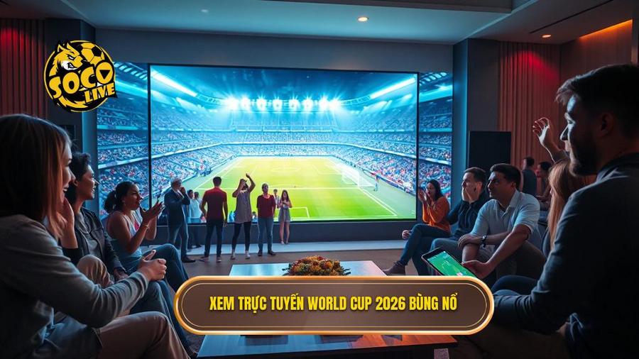 Socolive xem World Cup 2026: Nền tảng trực tiếp bóng đá số 1 Việt Nam 1 Sức hút của World Cup 2026 và nhu cầu xem trực tuyến