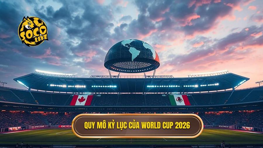 World Cup 2026: Kỷ Nguyên Mới Của Bóng Đá Thế Giới Và Những Thay Đổi Lịch Sử 1 1. Quy mô kỷ lục của World Cup 2026