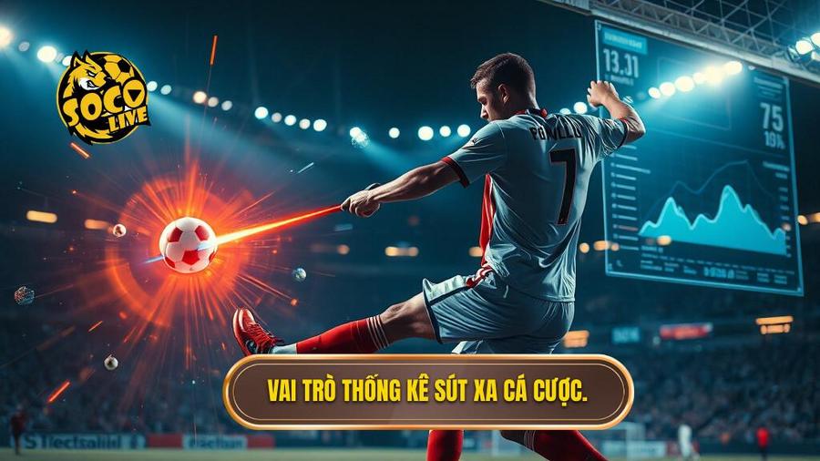 Mẹo chọn kèo dựa trên thống kê sút xa: Chìa khóa vàng trong soi kèo bóng đá 1 Tại sao thống kê sút xa lại quan trọng trong cá cược?