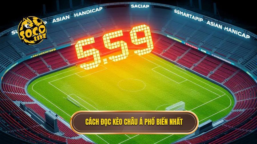 Kèo cược châu Á: Cẩm nang toàn tập và chiến thuật chinh phục đỉnh cao 2 2. Cách đọc kèo châu Á phổ biến nhất