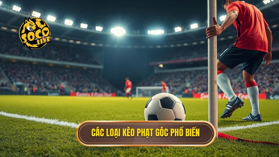 Hướng dẫn phân tích kèo phạt góc: Cẩm nang toàn diện từ chuyên gia SOCOLIVE 3 Các loại kèo phạt góc phổ biến hiện nay