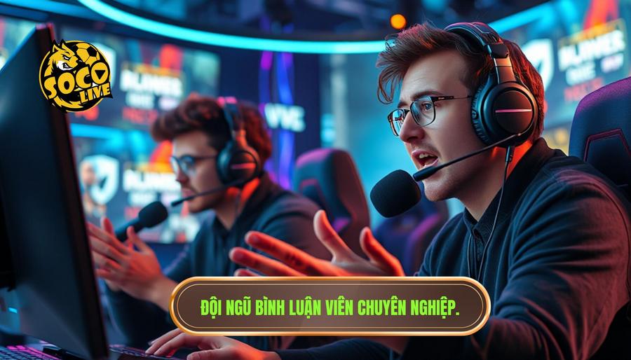 Socolive TV có gì hấp dẫn người xem? Phân tích chi tiết hệ sinh thái thể thao trực tuyến 2 Đội ngũ Bình luận viên (BLV) - Linh hồn của mỗi trận đấu