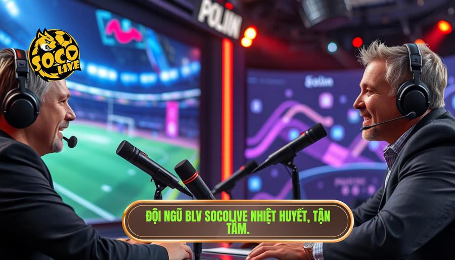 Socolive hoạt động như thế nào? Phân tích chi tiết cơ chế vận hành hệ thống trực tiếp bóng đá 3 Đội ngũ BLV và tương tác người dùng: Linh hồn của SOCOLIVE