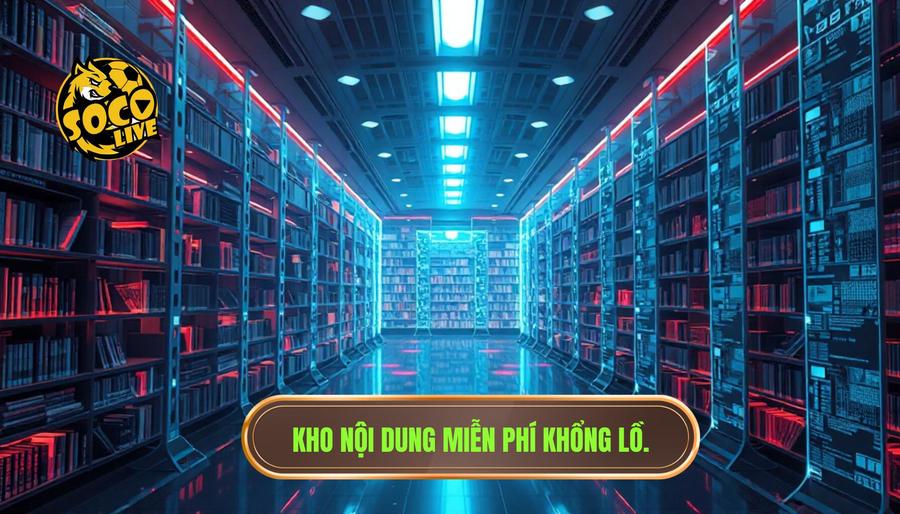 Socolive TV có gì hấp dẫn người xem? Phân tích chi tiết hệ sinh thái thể thao trực tuyến 3 Kho nội dung khổng lồ và hoàn toàn miễn phí