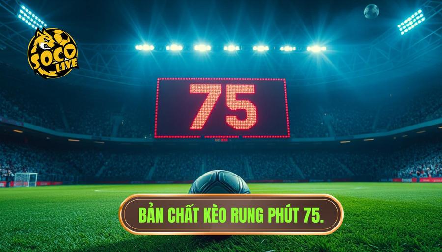 Kèo rung phút 75 có nên theo không? Phân tích chuyên sâu từ chuyên gia SOCOLIVE 1 Hiểu rõ về bản chất của kèo rung phút 75